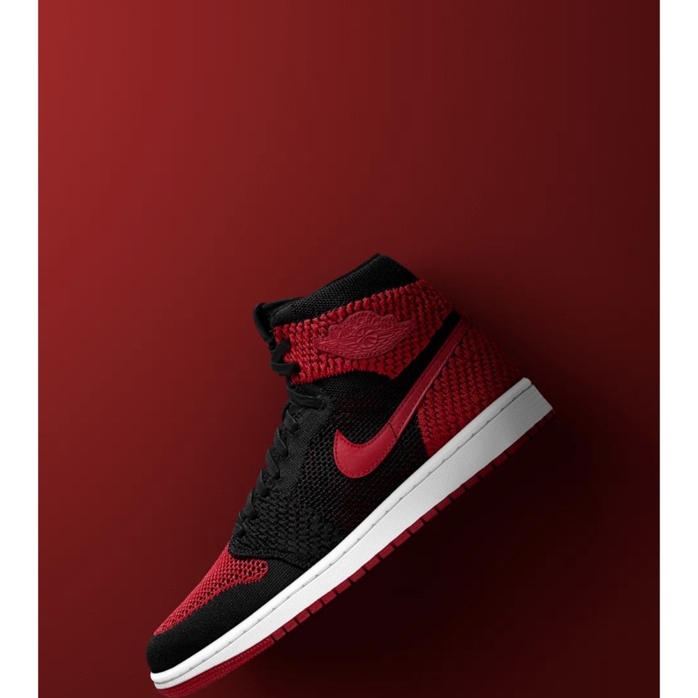 Nike Kids Red and Black Sneakers